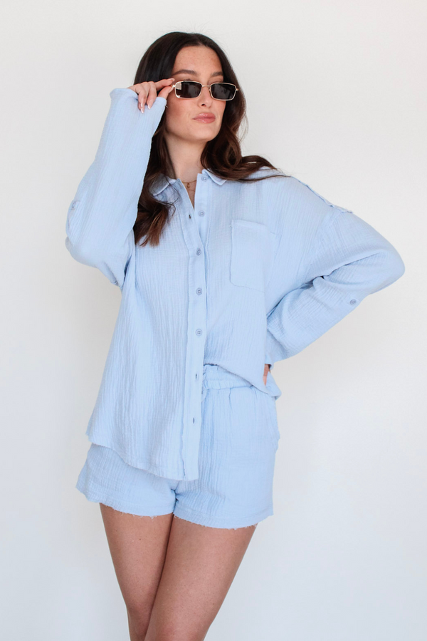 Morningside Button Up Top