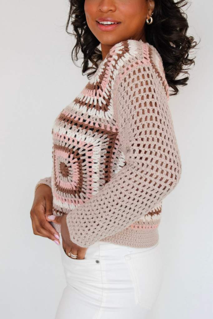 Hug Me Crochet Sweater