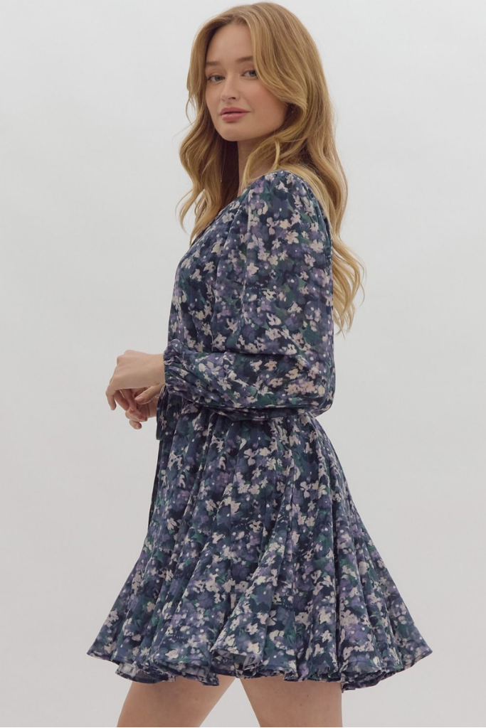 Clara Floral Mini Dress