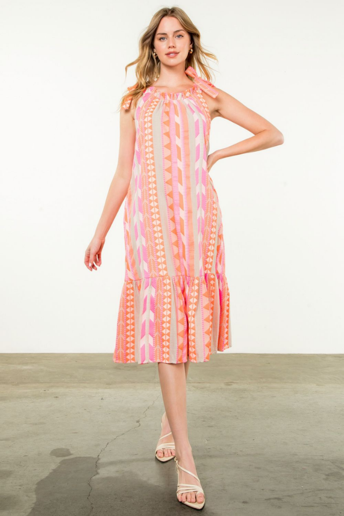 Lucia Aztec Midi Dress
