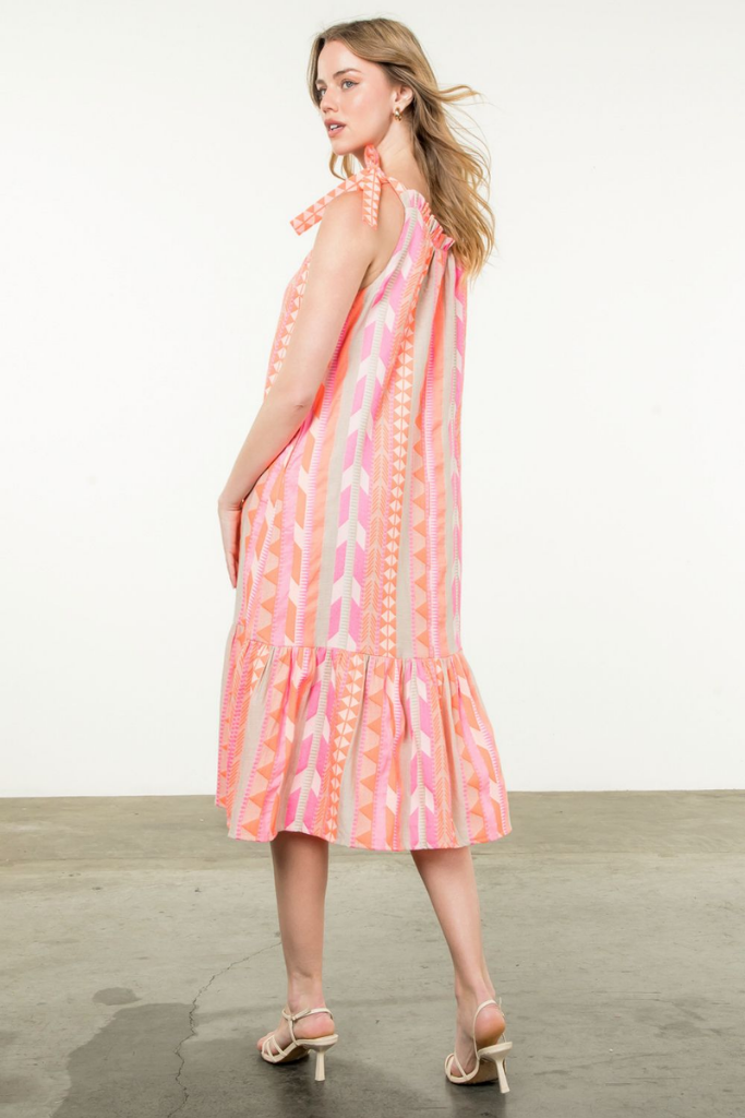 Lucia Aztec Midi Dress