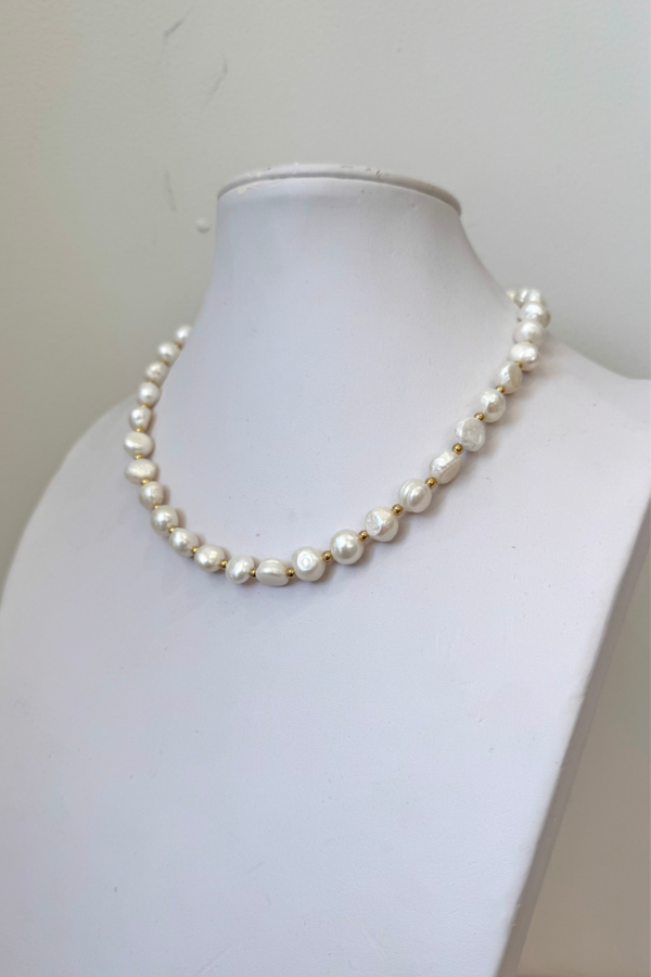 Everyday Pearl Necklace