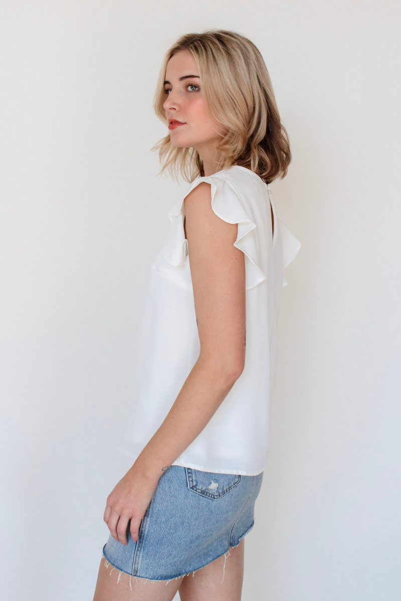 This Love Flutter Sleeve Top