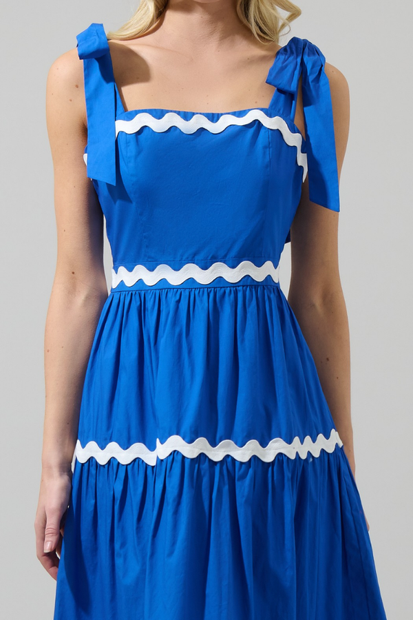 Edith Tiered Midi Dress