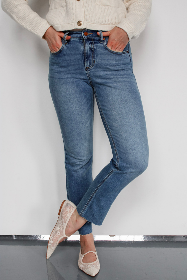 Camille Slim Straight Leg Jean