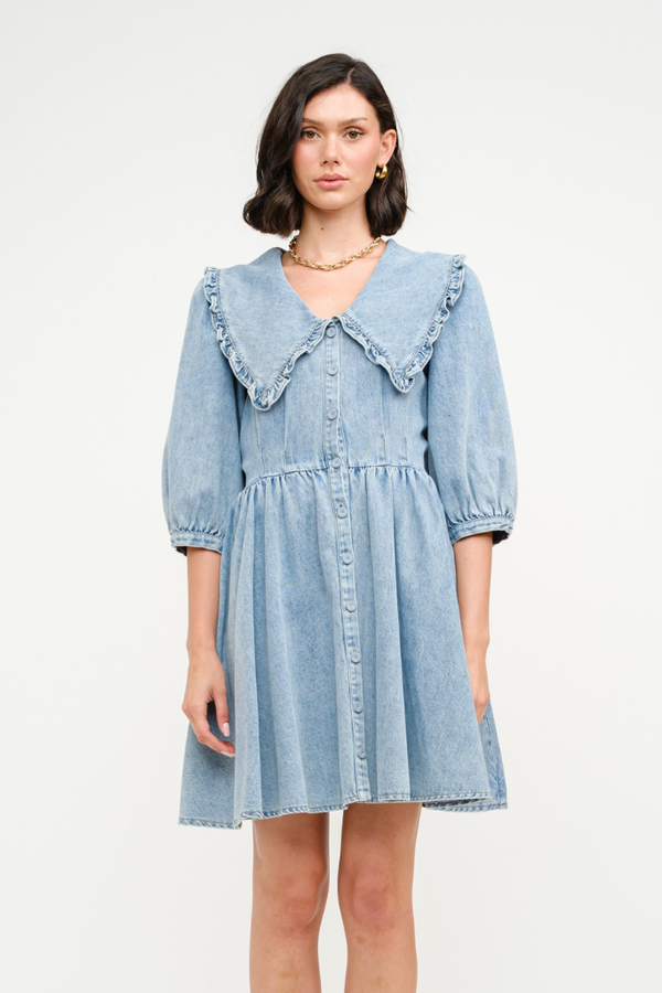 Piper Denim Mini Dress