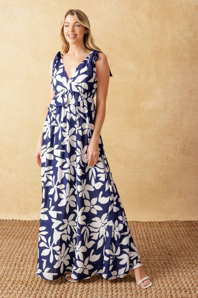 Isabella Floral Maxi Dress