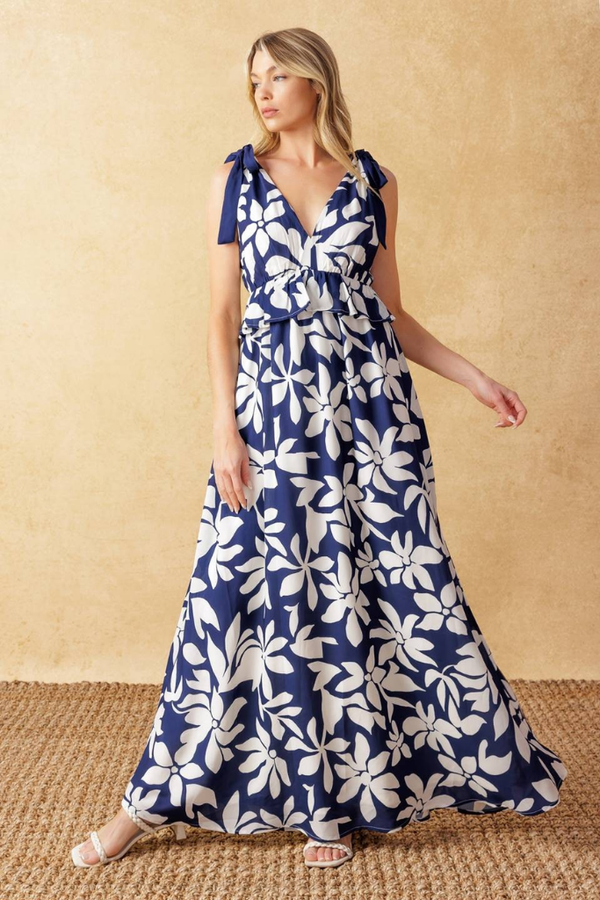 Isabella Floral Maxi Dress