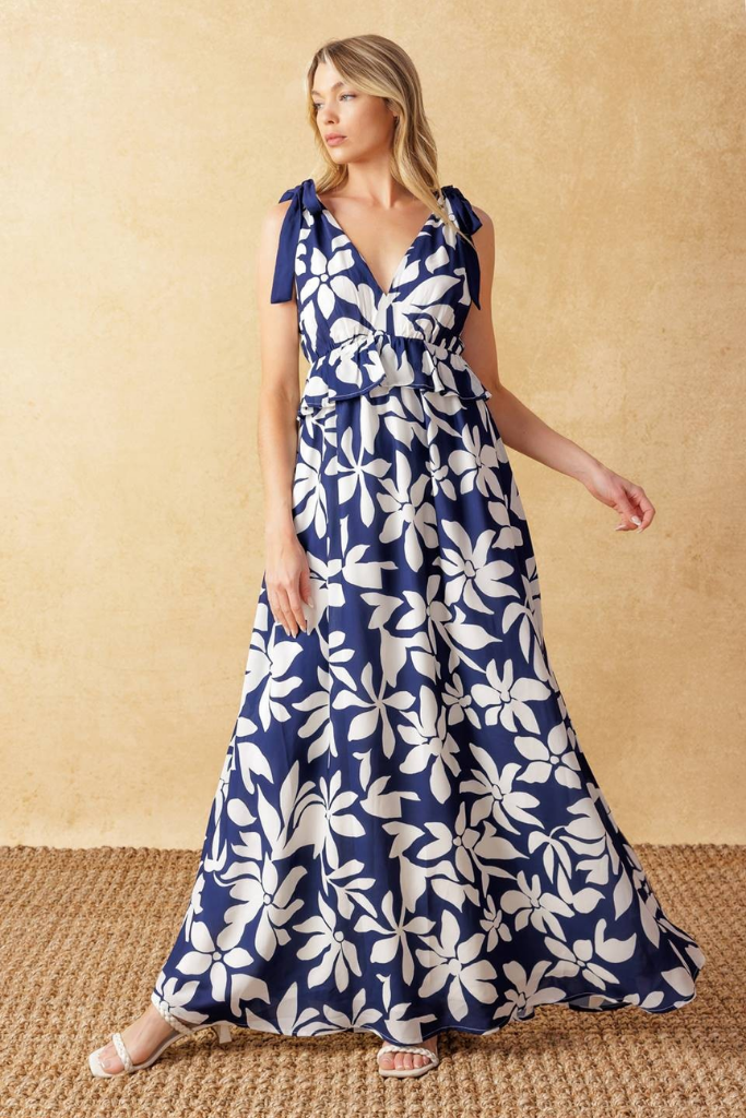 Isabella Floral Maxi Dress
