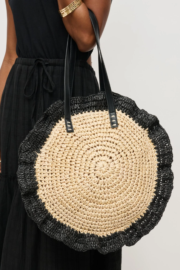Indy Straw Tote