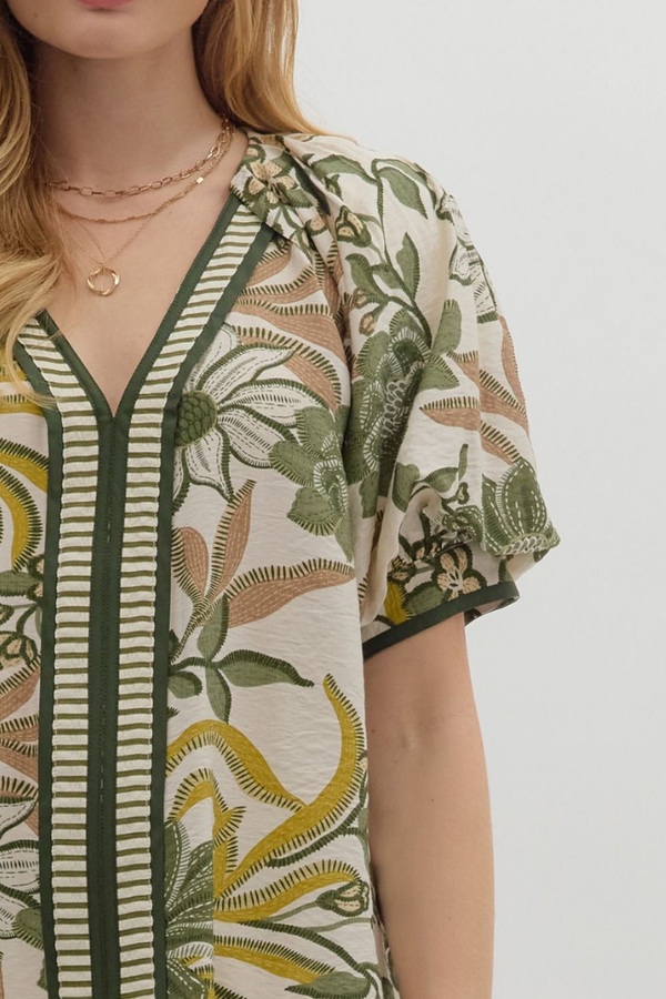 Harlow Floral Top