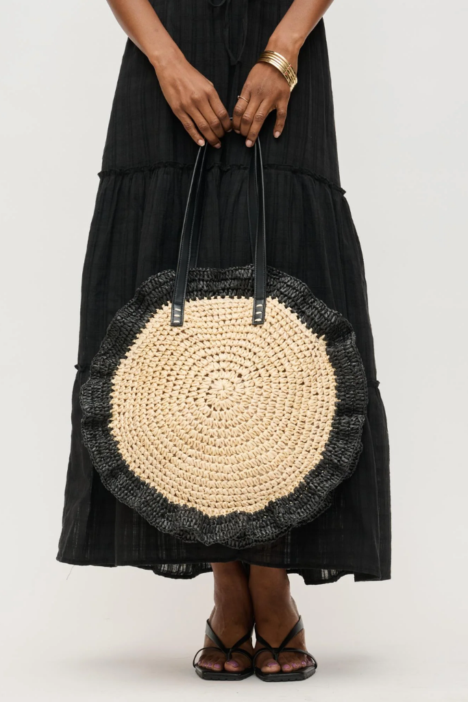 Indy Straw Tote