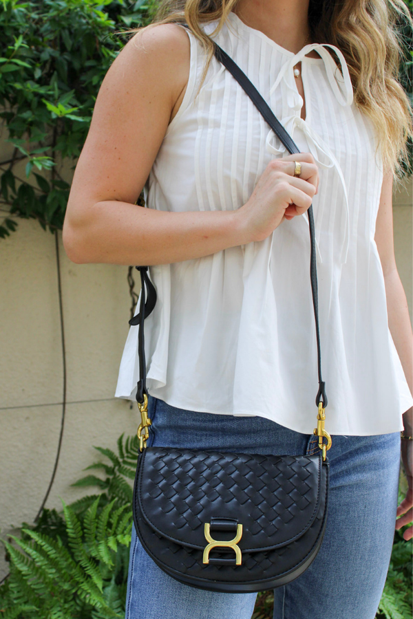 Caroline Shoulder Bag In Black