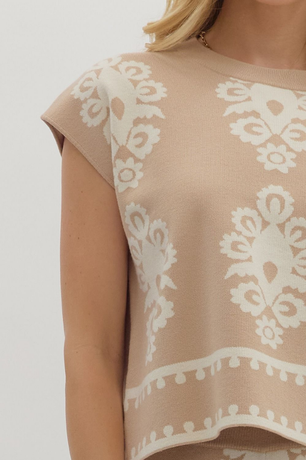 Remi Cap Sleeve Sweater