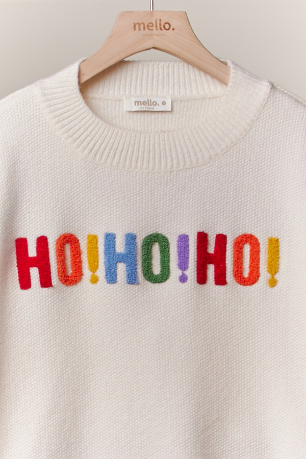 Merry Christmas Rainbow Sweater