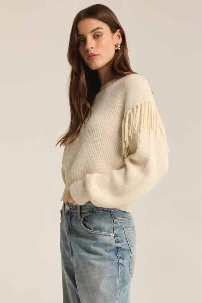 On The Fringe Sweater by Z Supply