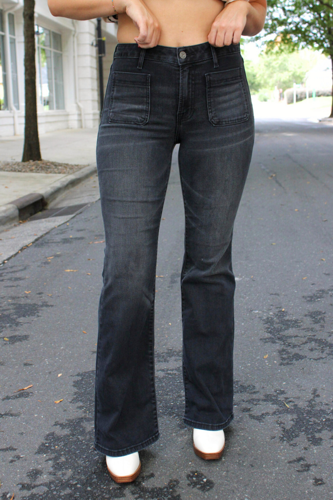 Georgia Hi Rise Flare Jean