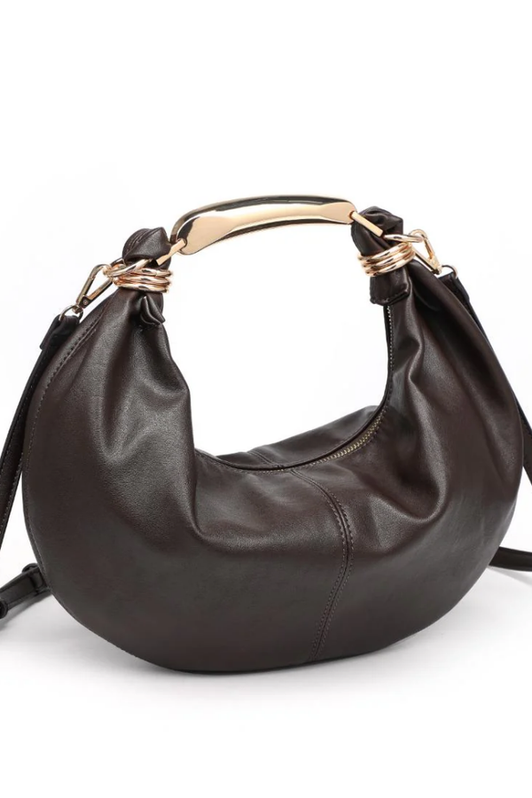 Carrie Crossbody Bag in Espresso