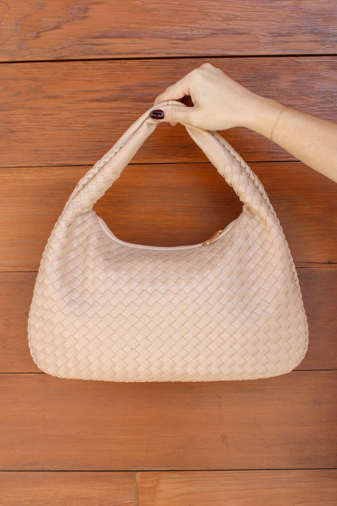 Millie Woven Bag in Natural