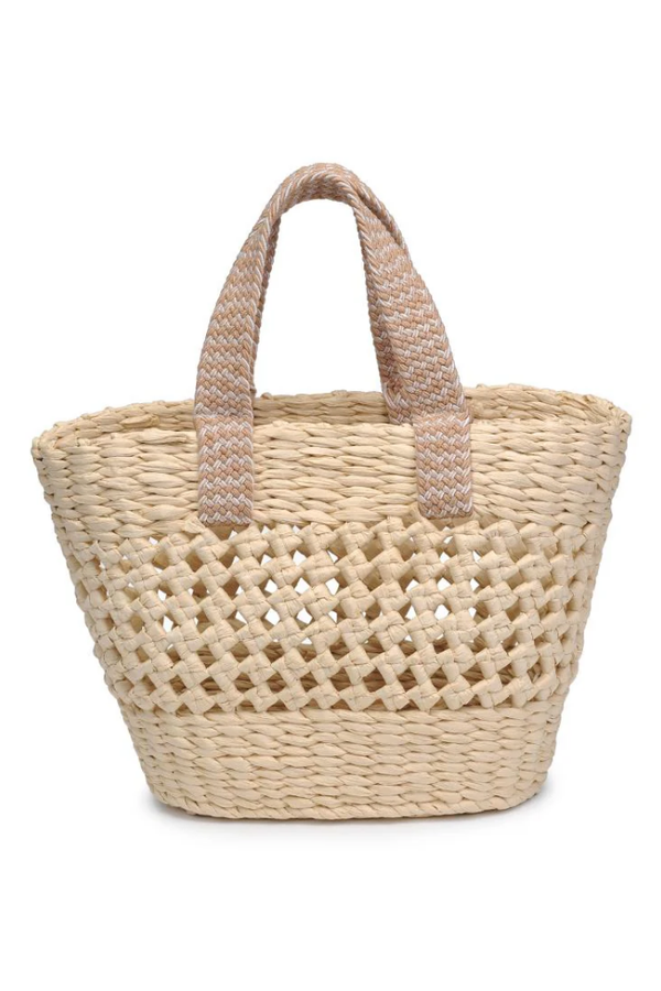 June Basket Weave Tote