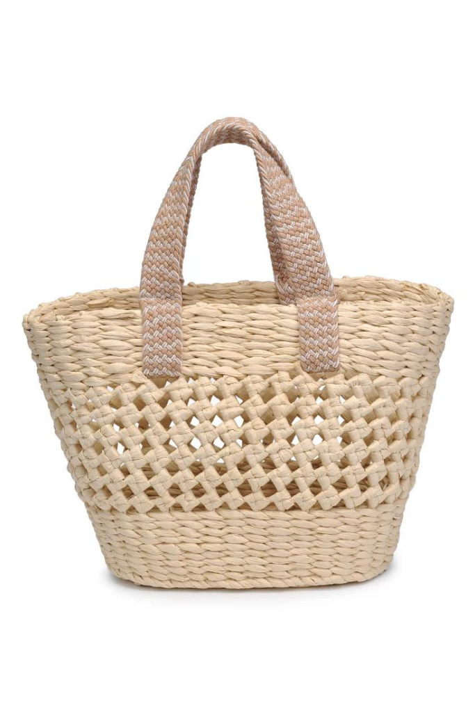 June Basket Weave Tote