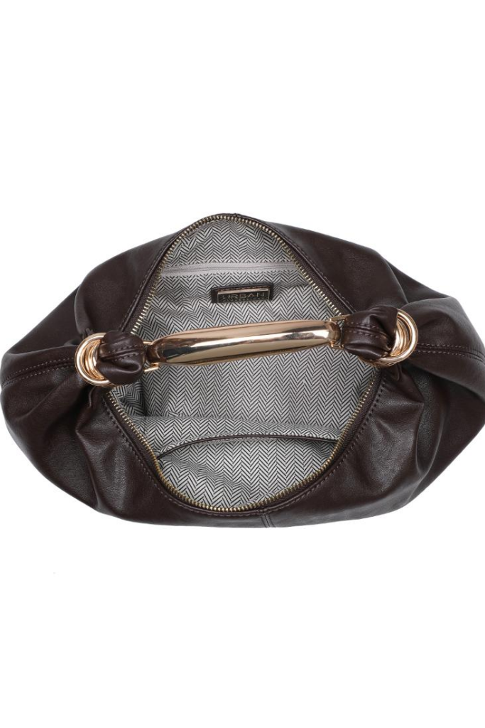 Carrie Crossbody Bag in Espresso