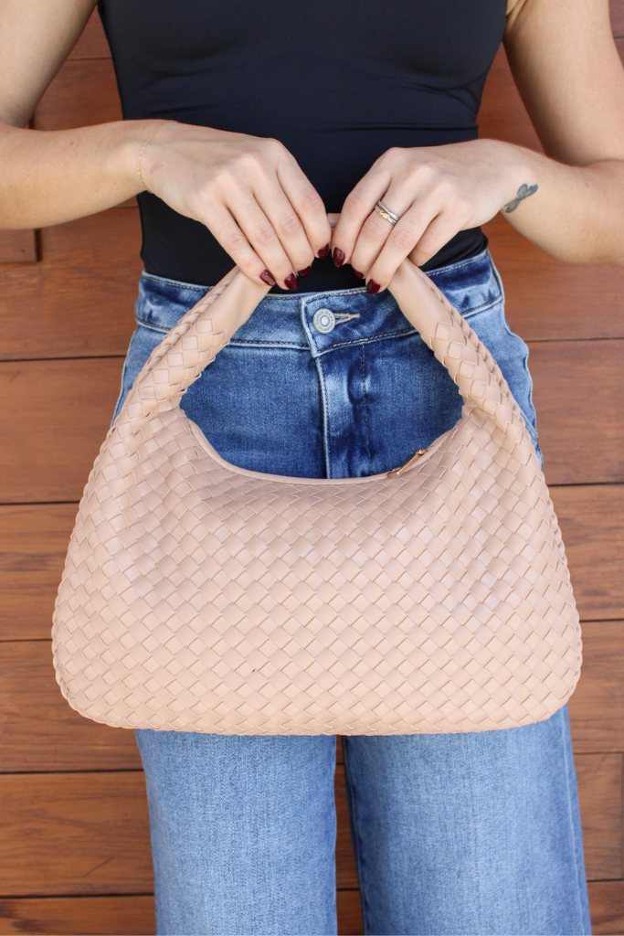 Millie Woven Bag in Natural