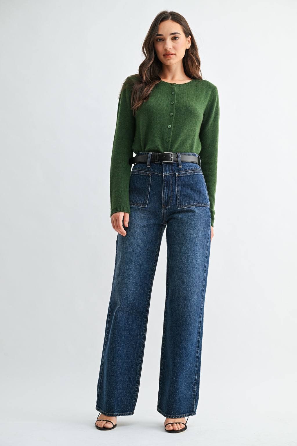 Bailey jeans in dark denim – ivy & leo