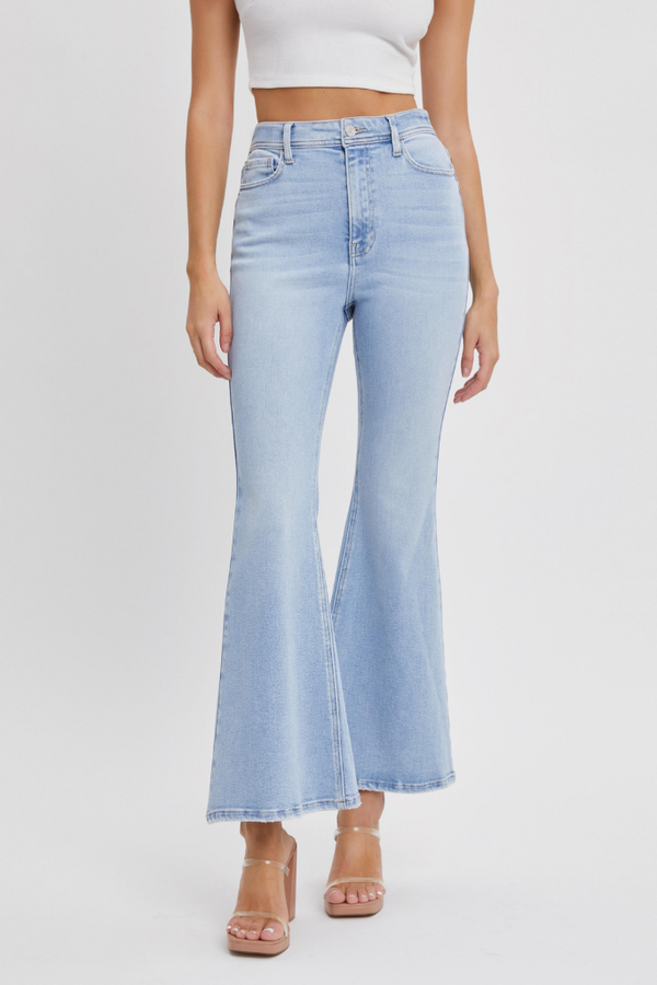 Amelia High Rise Kick Flare Jean