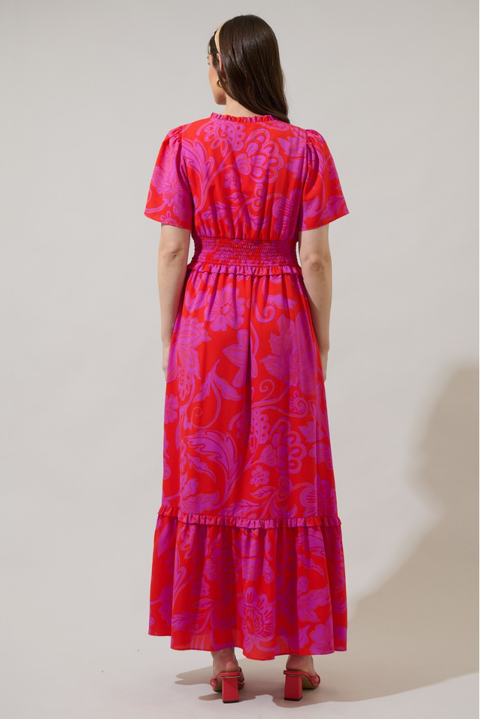 Imara Floral Maxi Dress