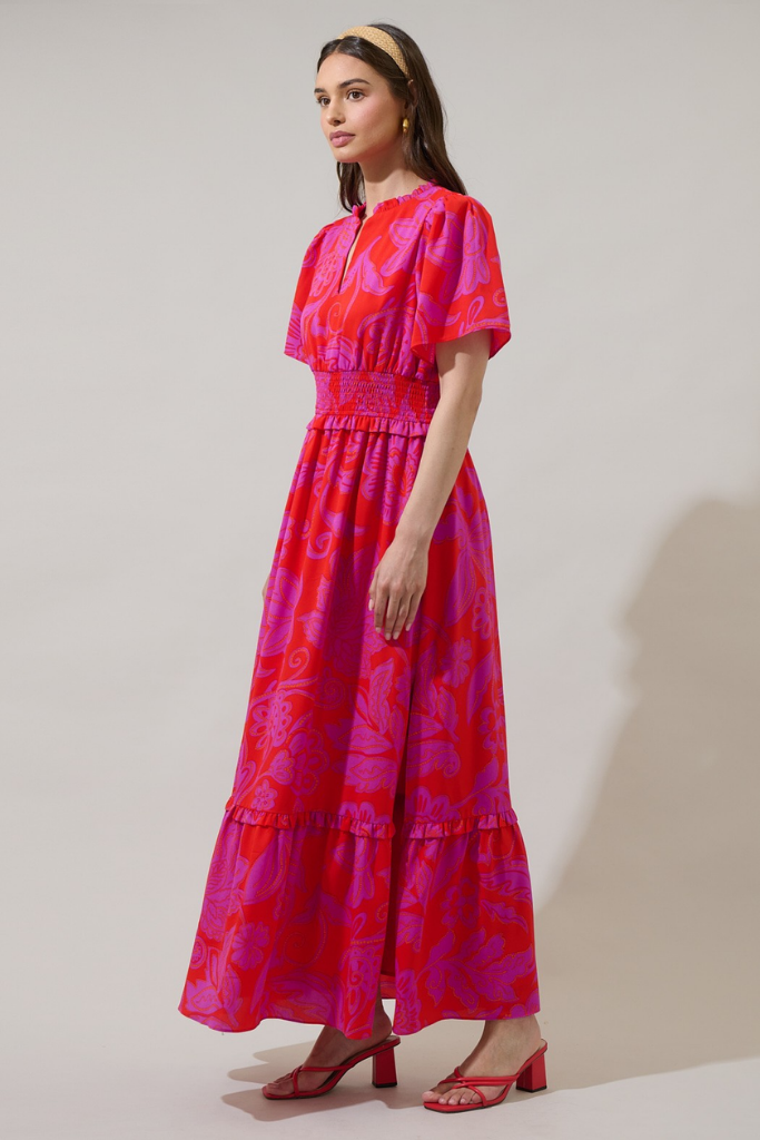 Imara Floral Maxi Dress