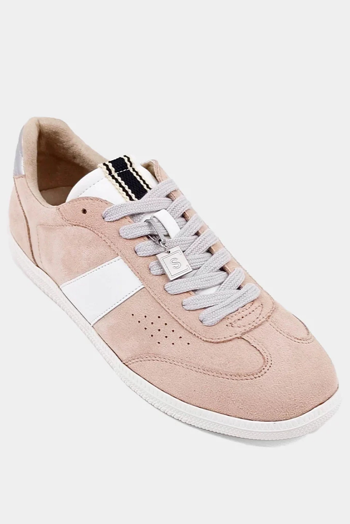 Sydney Suede Sneaker In Taupe