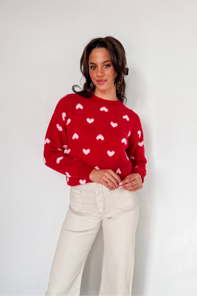 Hearts On Fire Sweater