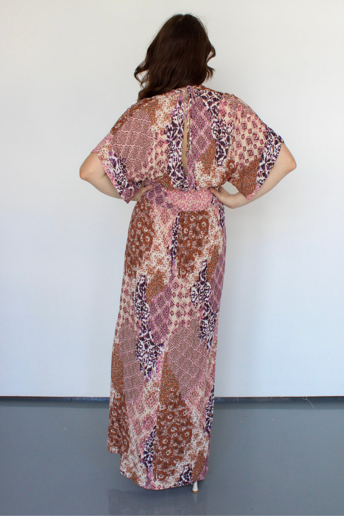 Matilda Patchwork Maxi Dress