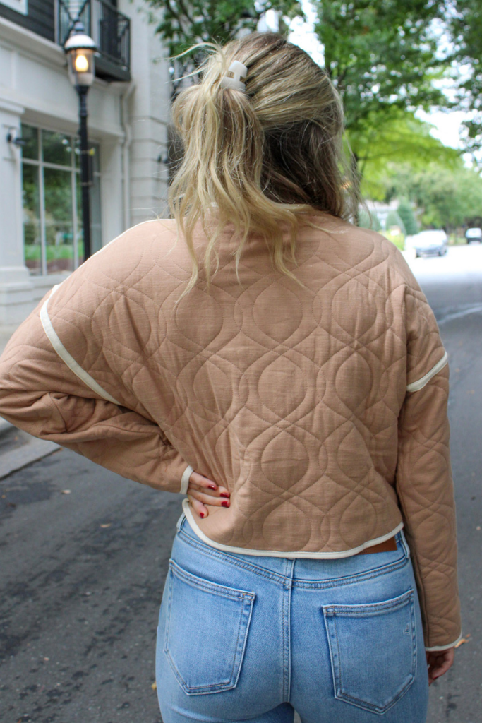 A Little Dream of Me Quilted Jacket