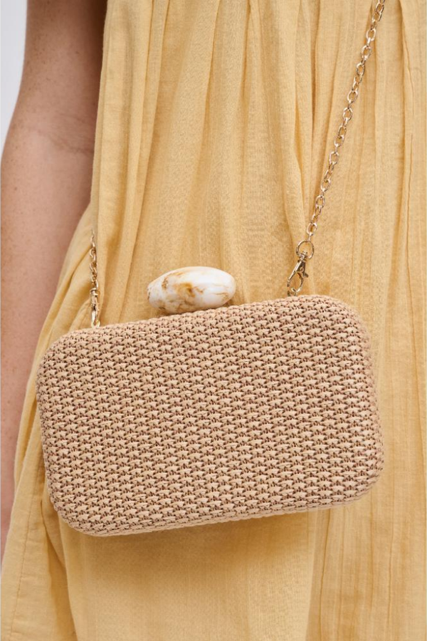 Ezra Woven Clutch