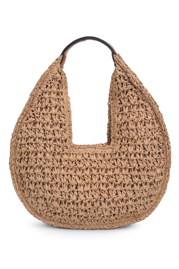 Marie Hobo Straw Tote