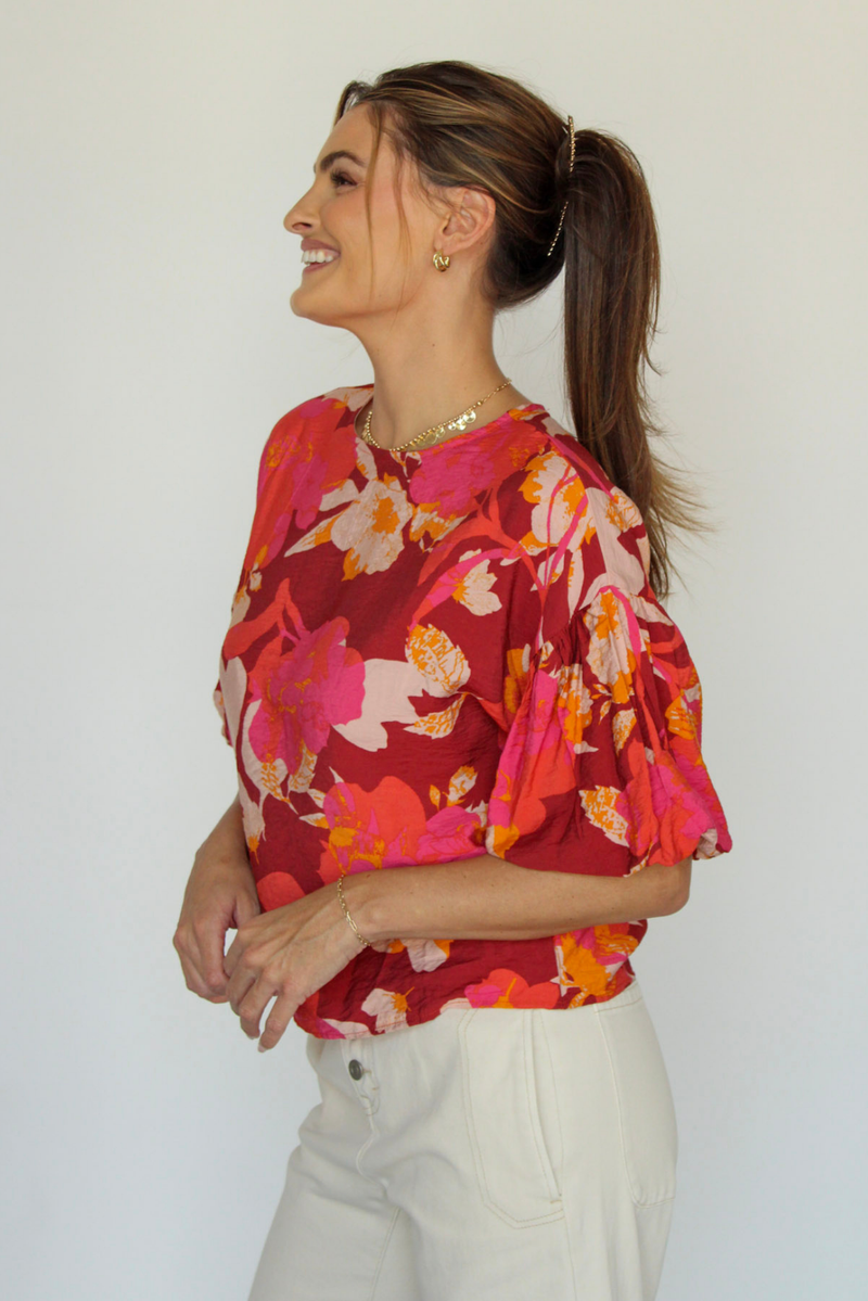 Inner Fire Floral Top