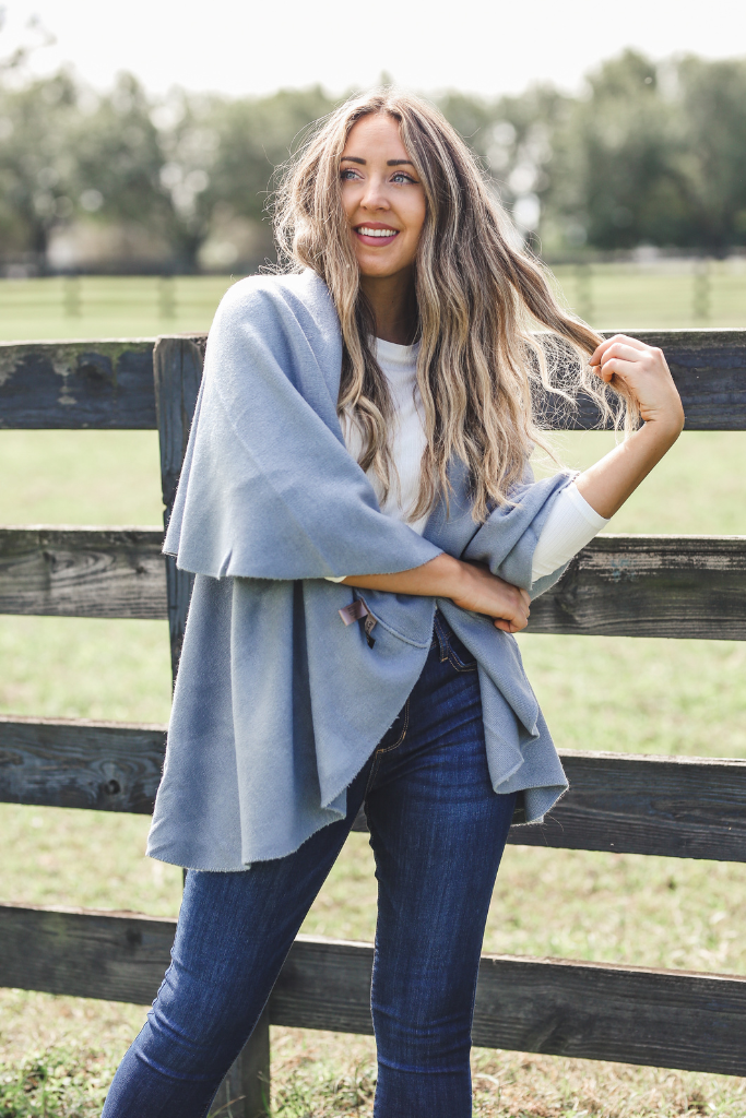 Perfect Shawl Vest in Dusky