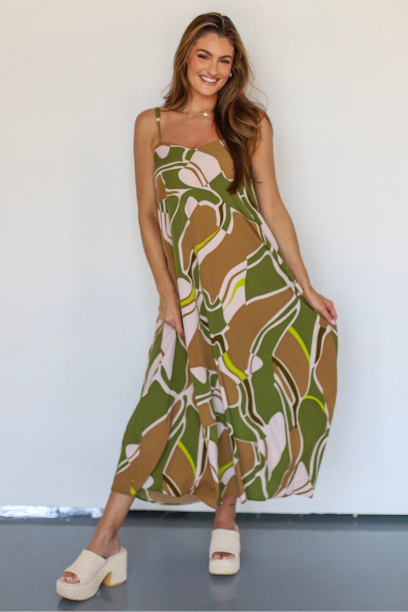 Willow View Midi Dress