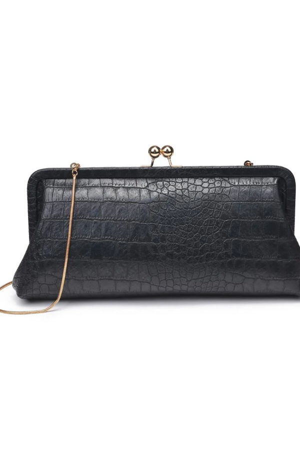 Isabel Clutch in Black