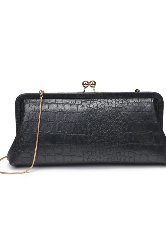 Isabel Clutch in Black