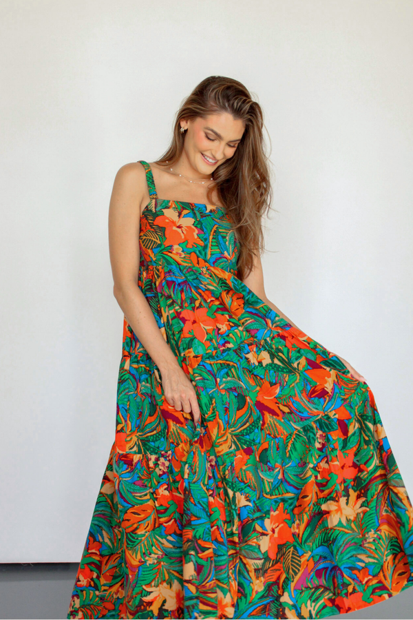 Natural Habitat Maxi Dress