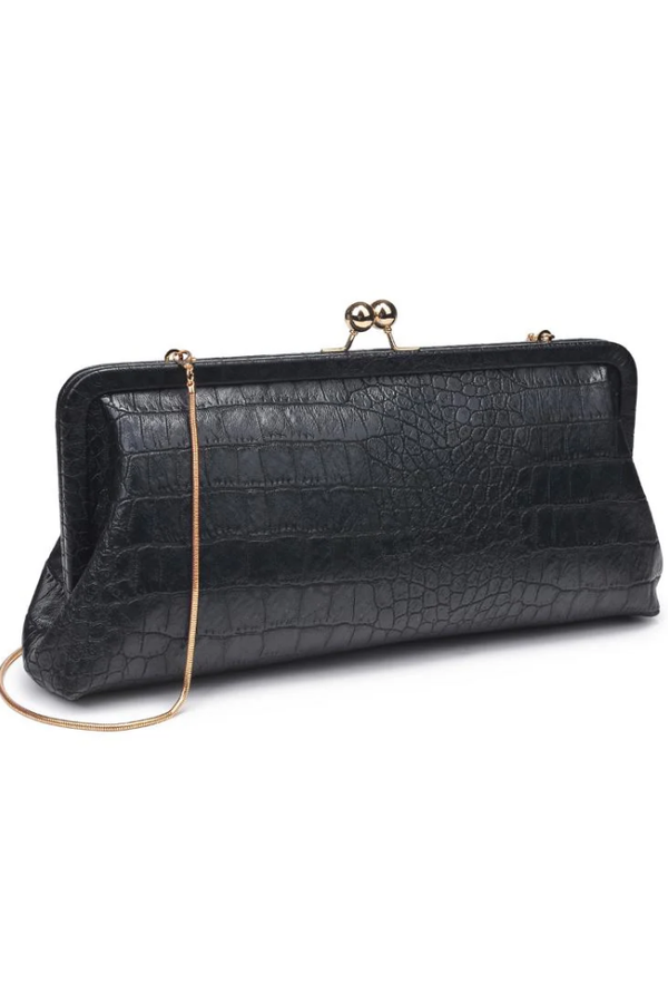 Isabel Clutch in Black