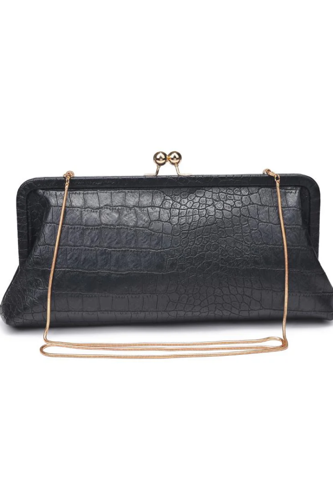 Isabel Clutch in Black