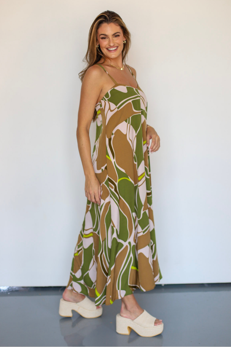 Willow View Midi Dress