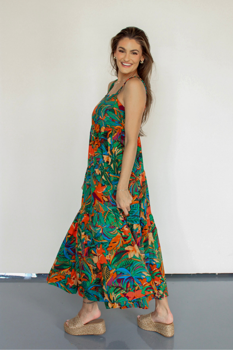 Natural Habitat Maxi Dress