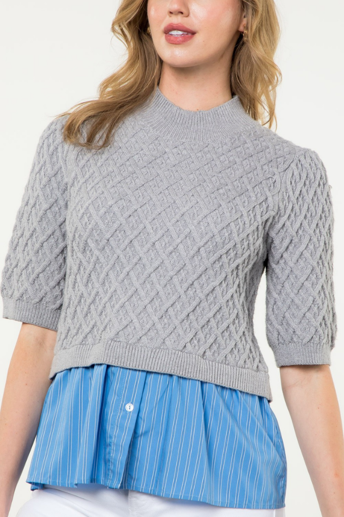 Soft Spoken Sweater Top