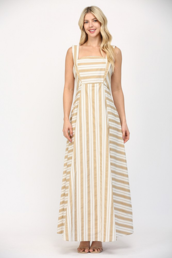 Paige Stripe Maxi Dress