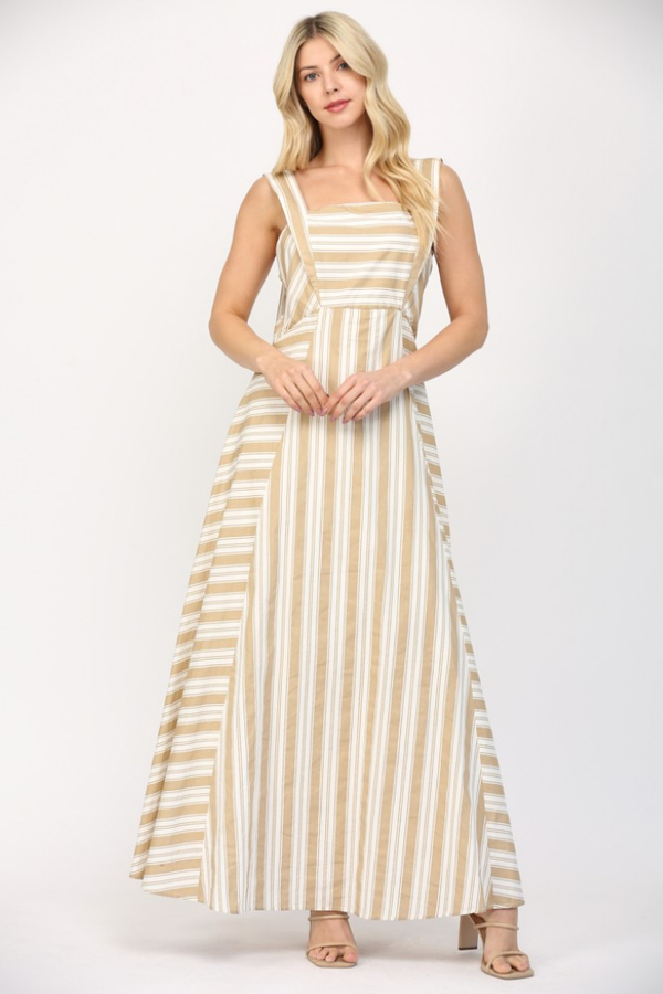 Paige Stripe Maxi Dress